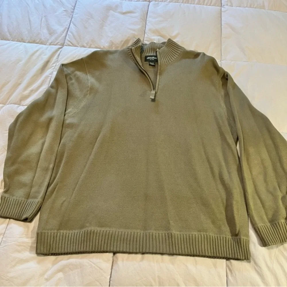 Eddie Bauer Sweater - Olive Green - XXL